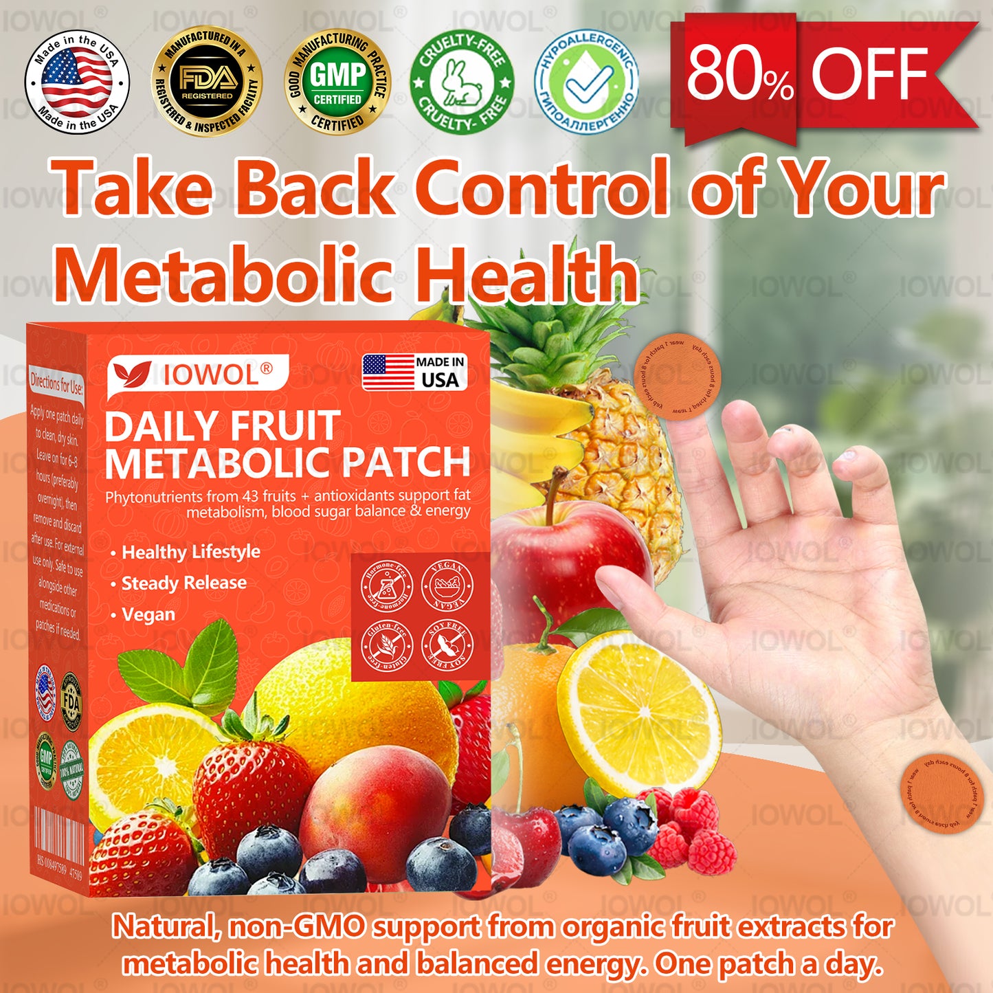 𝑾𝒉𝒆𝒏 𝒖𝒔𝒆𝒅 𝒕𝒐𝒈𝒆𝒕𝒉𝒆𝒓 𝒘𝒊𝒕𝒉 𝐆𝐞𝐧𝐚𝐲𝐮® 60+ 𝑵𝒐𝒏-𝑮𝑴𝑶 𝑭𝒓𝒖𝒊𝒕𝒔 Patch, 𝒕𝒉𝒆 𝒆𝒇𝒇𝒆𝒄𝒕 𝒊𝒔 𝒃𝒐𝒐𝒔𝒕𝒆𝒅 𝒃𝒚 𝒖𝒑 𝒕𝒐 2 𝒕𝒊𝒎𝒆𝒔! 𝑷𝒖𝒓𝒄𝒉𝒂𝒔𝒆 𝒏𝒐𝒘 𝒂𝒏𝒅 𝒆𝒏𝒋𝒐𝒚 𝒂 𝒍𝒊𝒎𝒊𝒕𝒆𝒅-𝒕𝒊𝒎𝒆 70% 𝒔𝒑𝒆𝒄𝒊𝒂𝒍 𝒅𝒊𝒔𝒄𝒐𝒖𝒏𝒕, 𝒉𝒆𝒍𝒑𝒊𝒏𝒈 𝒚𝒐𝒖 𝒂𝒄𝒉𝒊𝒆𝒗𝒆 𝒚𝒐𝒖𝒓 𝒘𝒆𝒊𝒈𝒉𝒕 𝒍𝒐𝒔𝒔 𝒂𝒏𝒅 𝒉𝒆𝒂𝒍𝒕𝒉 𝒈𝒐𝒂𝒍𝒔 𝒇𝒂𝒔𝒕𝒆𝒓!