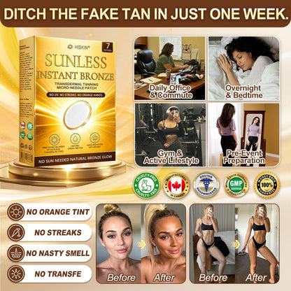 One last chance! Unlock this exclusive Hiskin® Sunless Glow Patch at 90% OFF🔥 Achieve a natural-looking bronze glow without UV damage, streaks, or orange tones. 180-day money-back guarantee. Don’t miss out!
