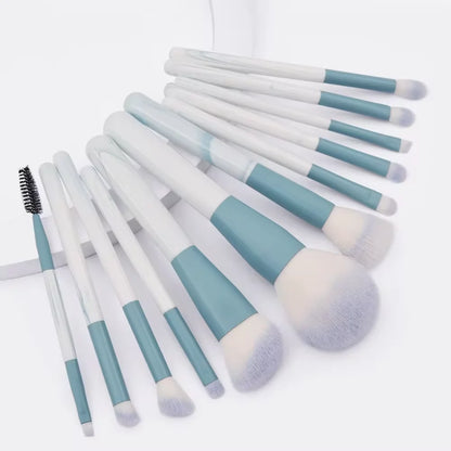 12 Professional Makeup Brush Soft Portable Makeup Brush Foundation Blush Powder Eyeshadow Concealer Blend Makeup Tools