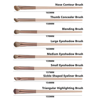 12 PCS Makeup Brushes Set Eye Shadow Foundation Women Cosmetic Brush Eyeshadow Blush Beauty Soft Make Up Tools Bag